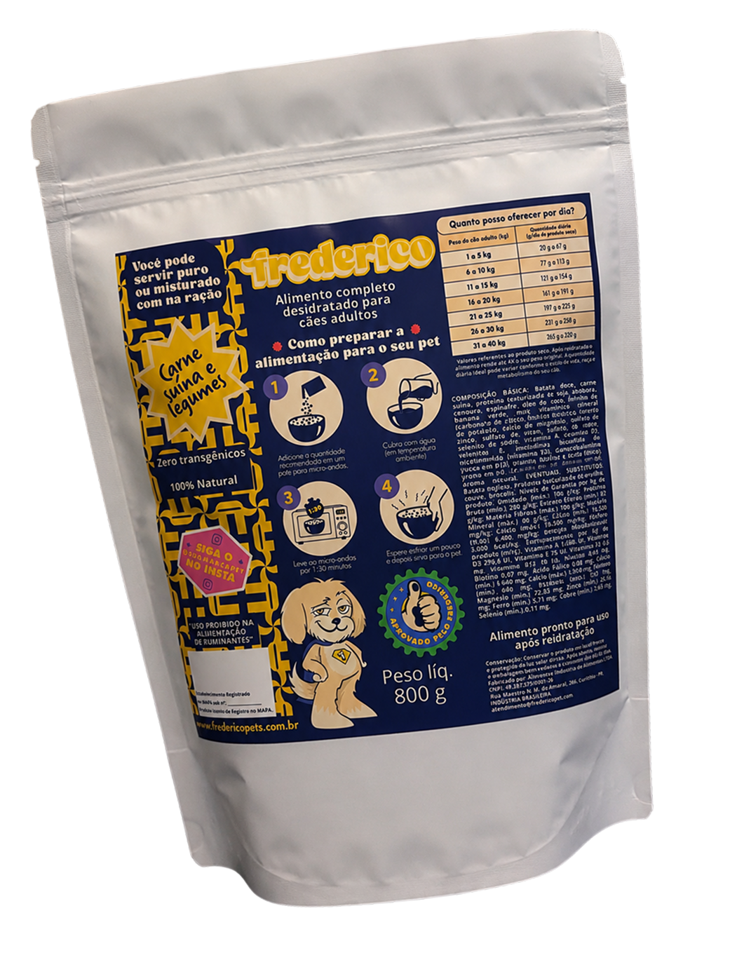 Embalagem Frederico 200g